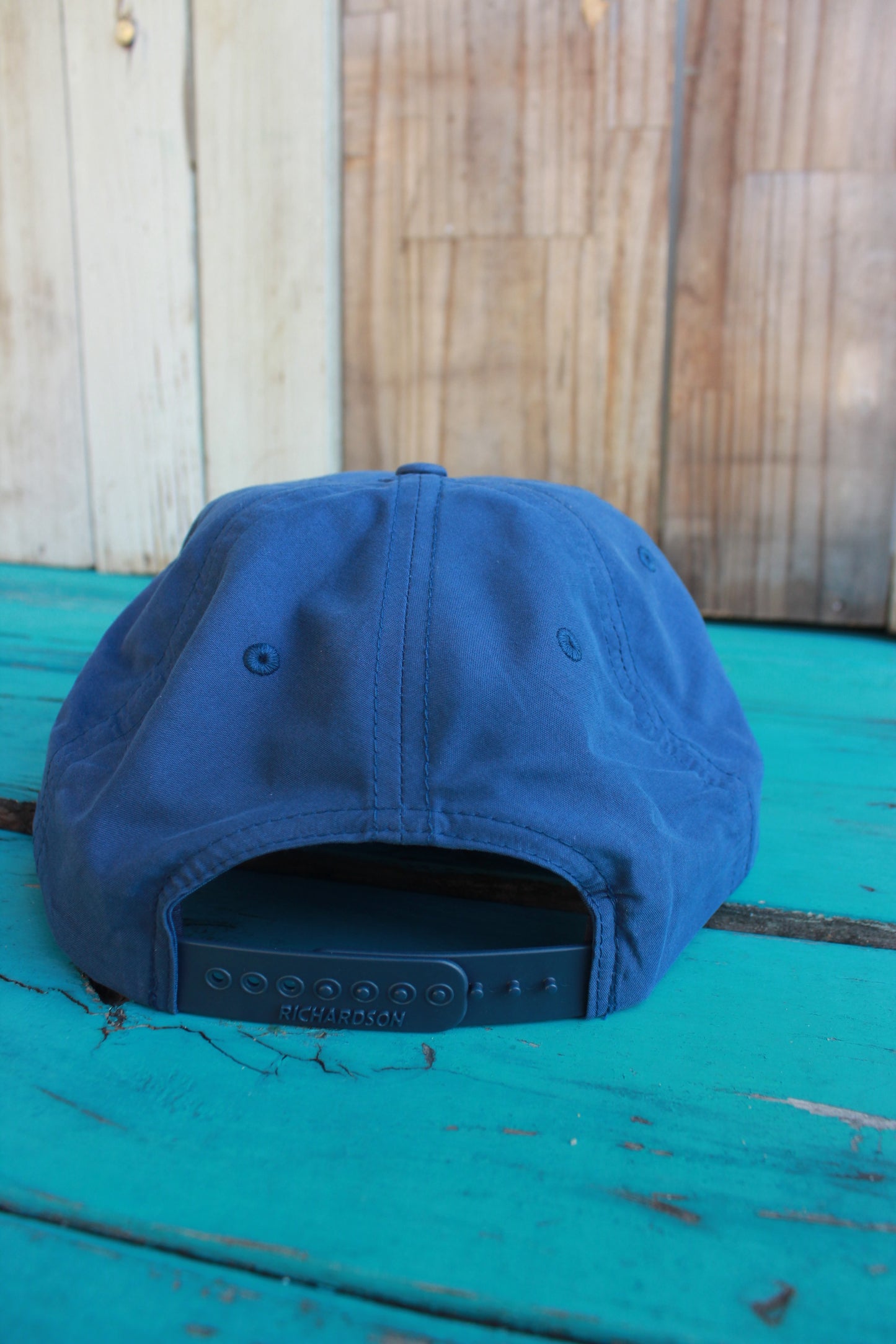 Blue hat