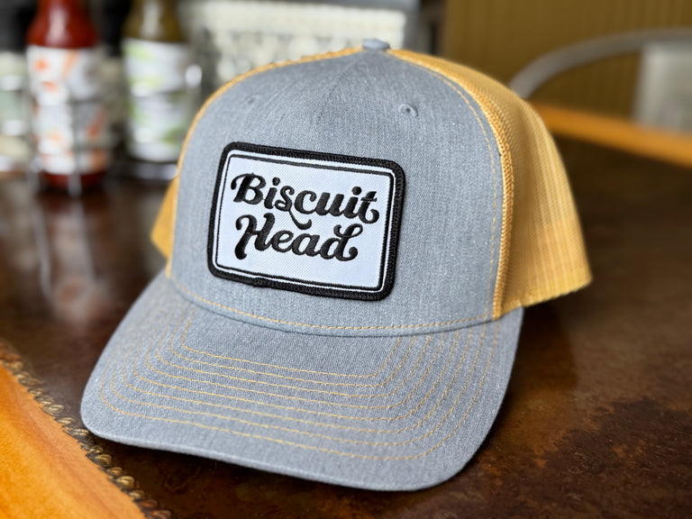Mustard & Gray Trucker Hat