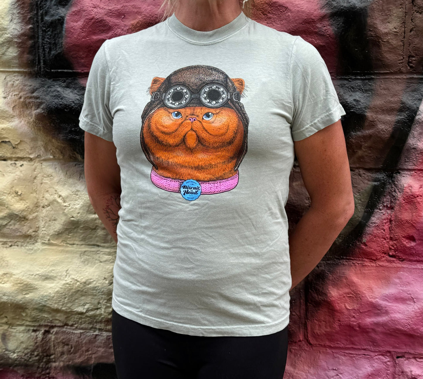 Aviator Cat Short-Sleeve Tee