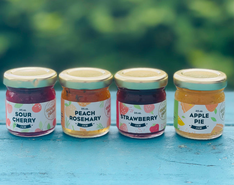 Mini 1.5oz Jam Jars